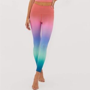 Beach Riot Piper Ombre Leggings Small
